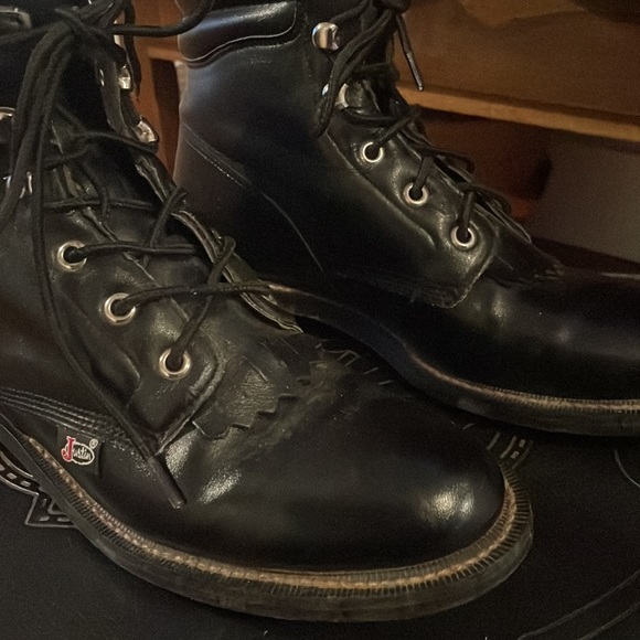 Justin roper boots size 8 - Picture 2 of 4